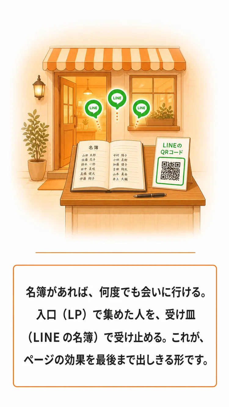 名簿があれば、何度でも会いに行ける