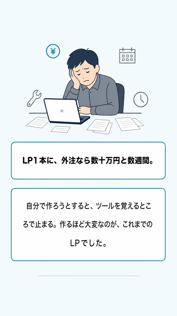 作るたびに、重たい