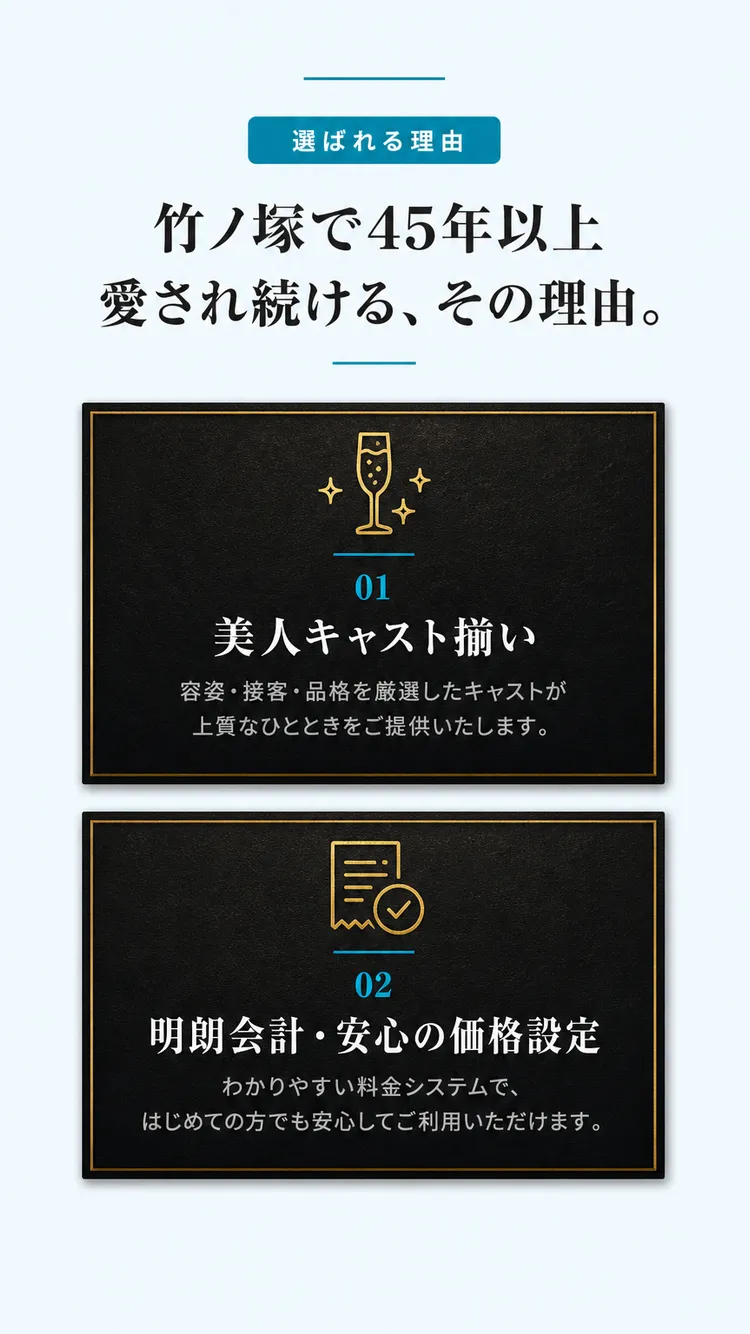 選ばれる理由