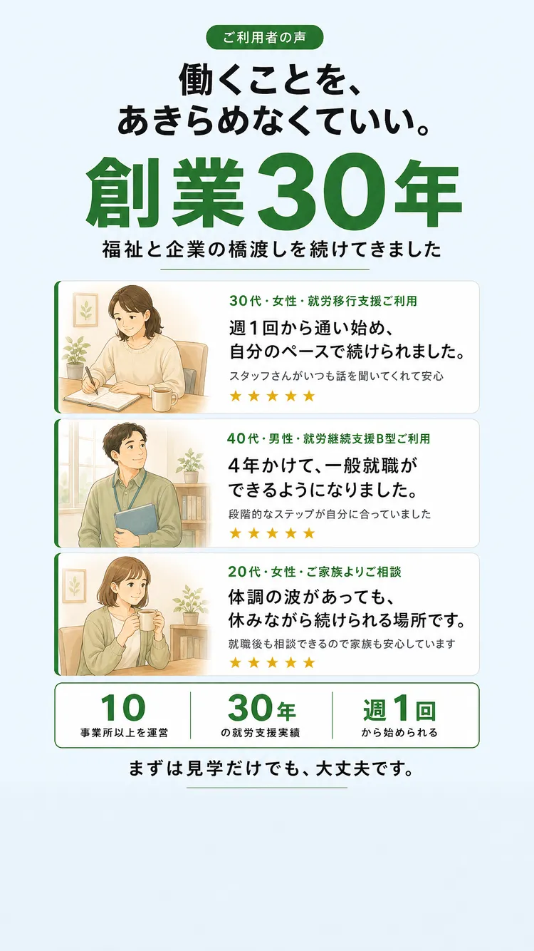 利用者の声